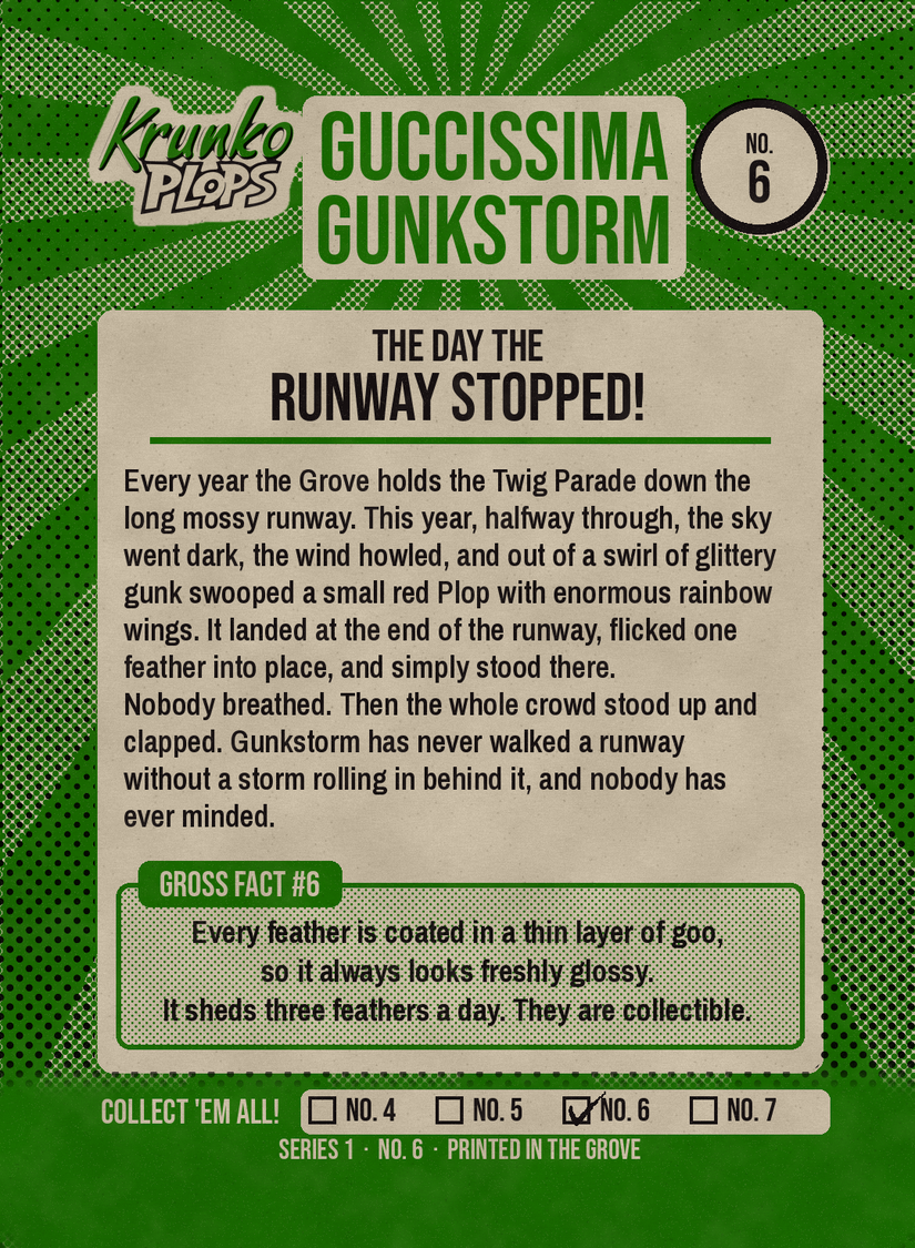 Guccissima Gunkstorm original story and gross fact